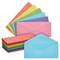 120 Pack #10 Windowless Colored Business Envelopes, 6 Colors, 4-1/8 x 9-1/2 In